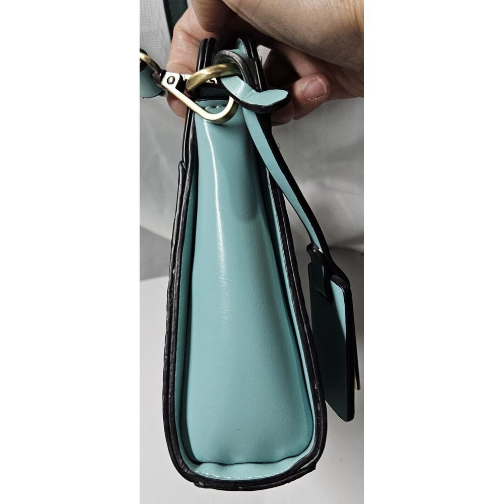 SIMPLY NOELLE box bag blue crossbody purse - Picture 5 of 16